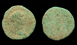 Trajan, As, Winged Victory Flying Reverse!